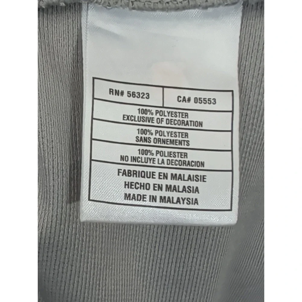 Nike Long Sleeve Shirt‎ Mens L Gray Black Stripes Athletic Athleisure Y2K Active